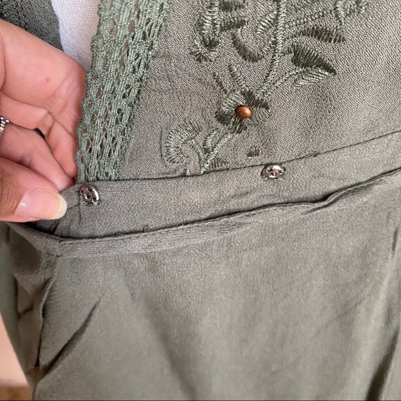 Sage The Label Embroidered Wrap Dress - Picture 4 of 10